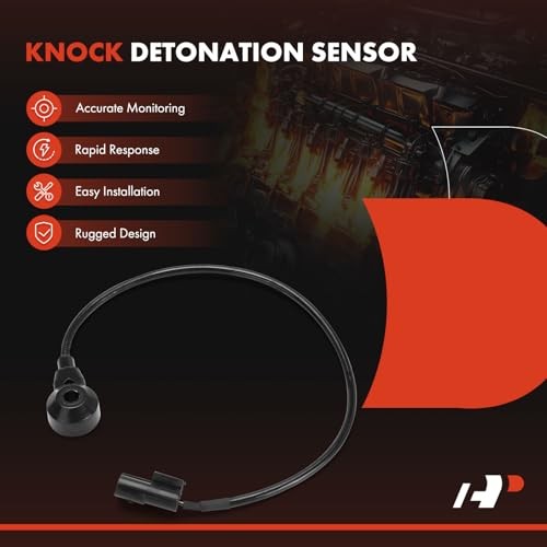 Ignition Knock Detonation Sensor Compatible with Jaguar S-Type 2003-2005,