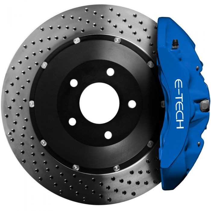 E-Tech - Brake Caliper Paint Kit Also For Drums BLUE