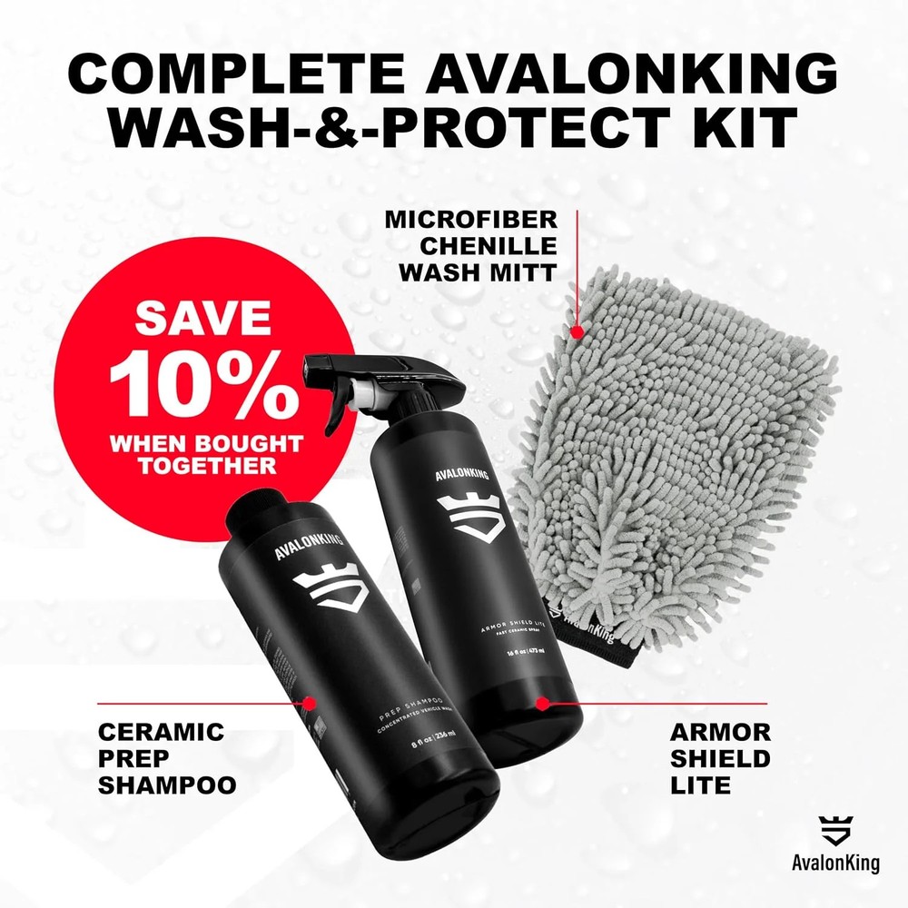 AvalonKing Armor Shield Lite Fast Ceramic Coating Spray - Ceramic Coating for Ca