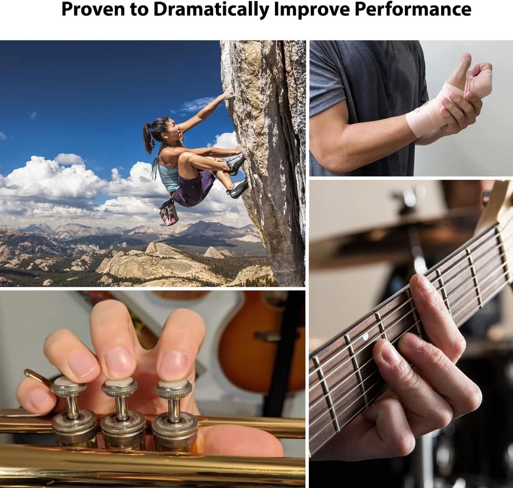 Finger Strengthener Grip, Exerciser & Hand Light & Medium