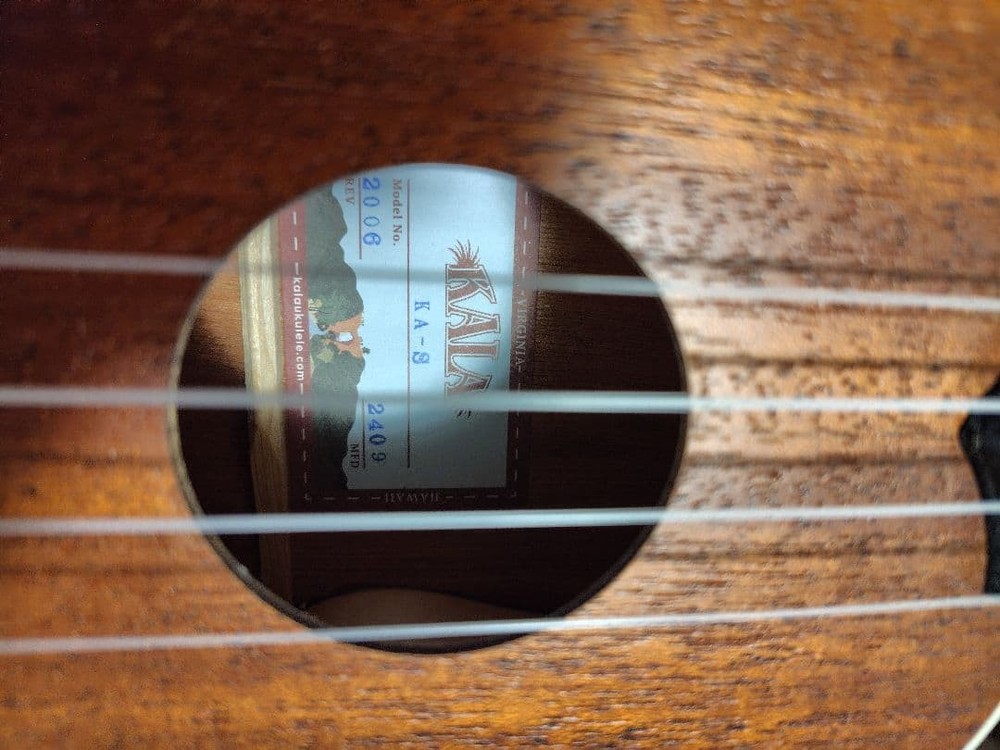 KALA ukulele body with case