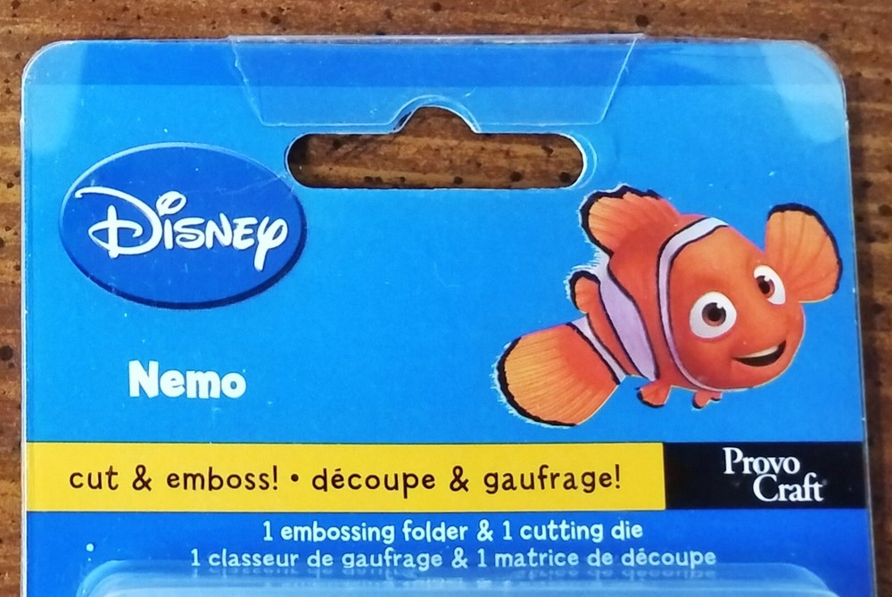 CUTTLEBUG Provo Craft ~ DISNEY ~ FINDING NEMO ~ Cut & Emboss! --- SEALED -- NEW