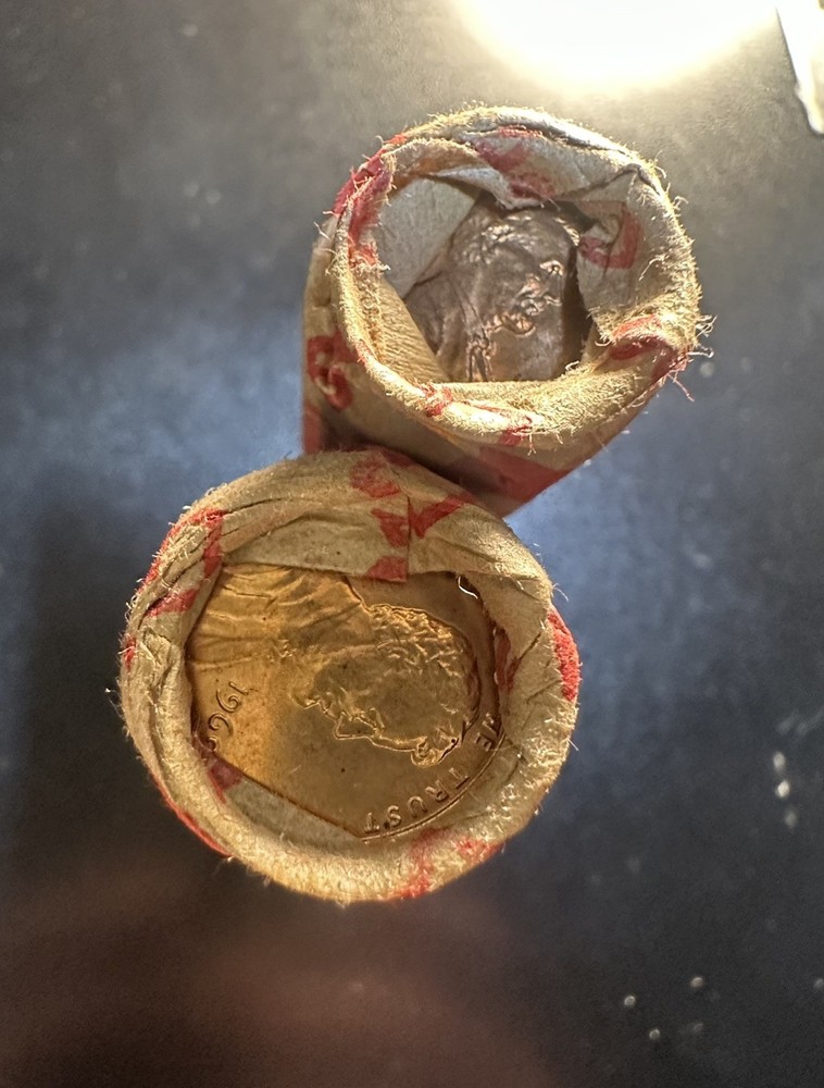 1969-P One Uncirculated LINCOLN CENT ROLL  Gem