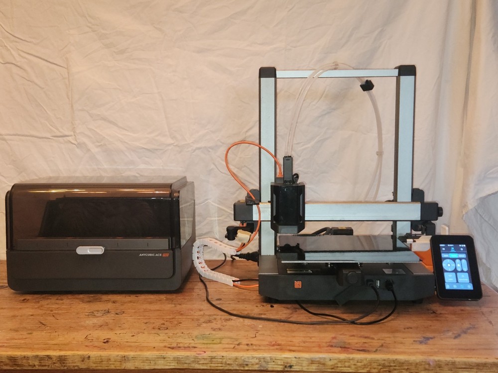 ANYCUBIC Kobra 3 FDM 3D Printer Touchscreen Built-in Camera with ace pro