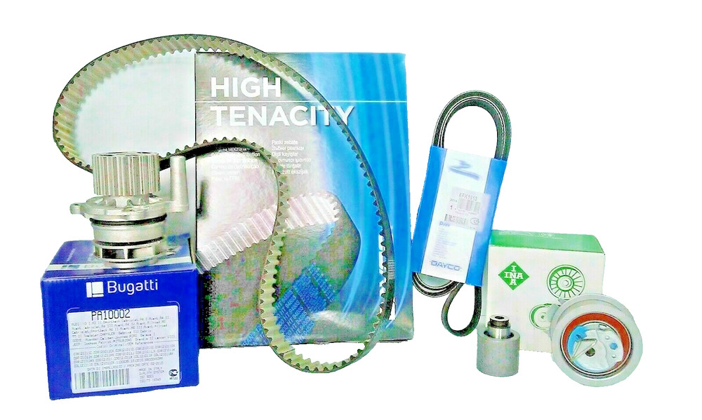 INA DISTRIBUTION KIT + WATER PUMP + BELT SERV FOR AUDI - A4 (8H7,B6,8HE,B7) 2.0