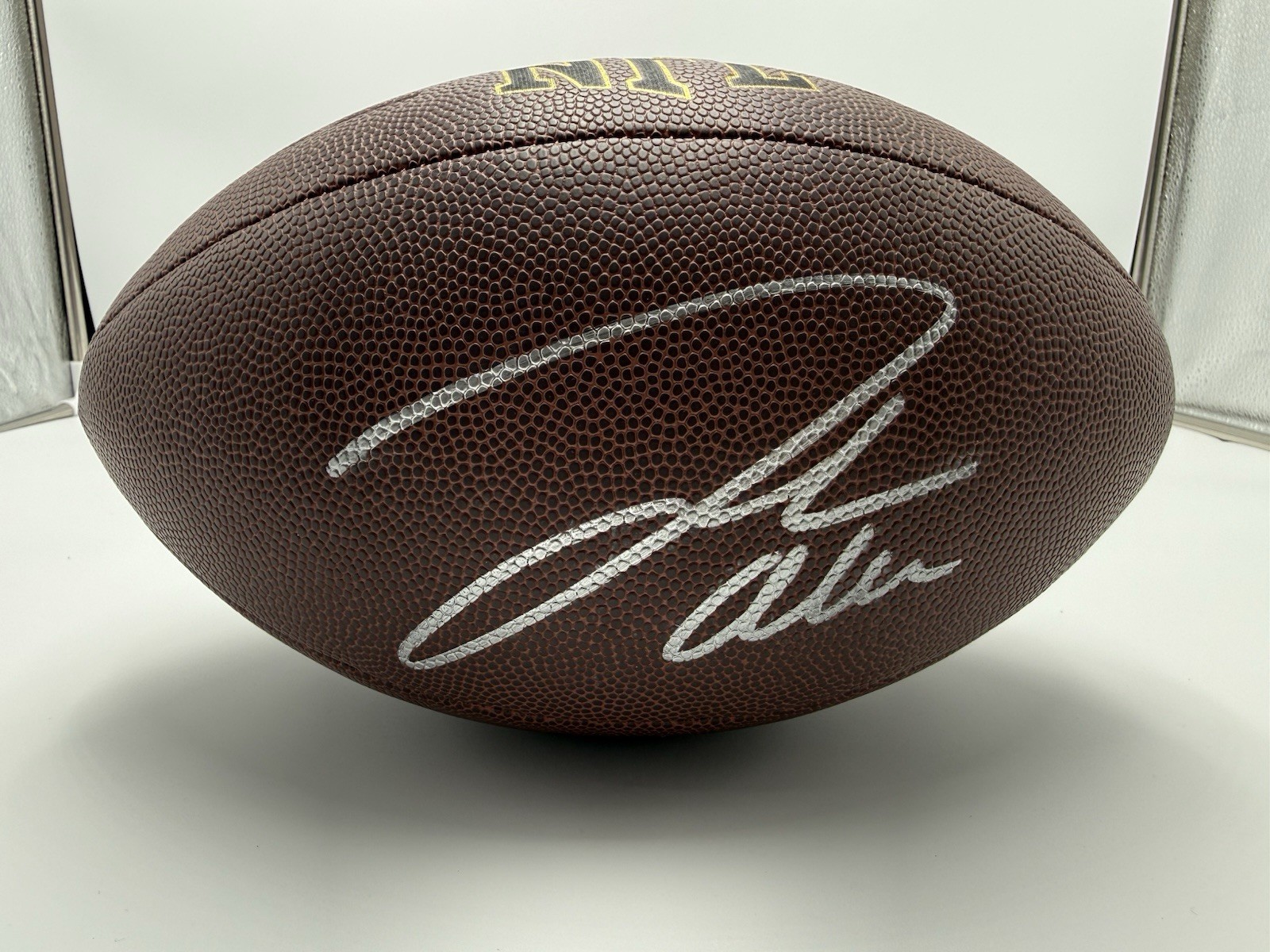 Josh Allen Signed Buffalo Bills Full Size Wilson NFL Football TSA COA MVP