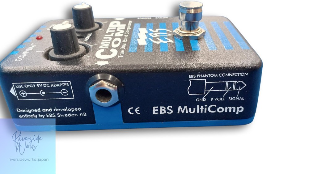 EBS Multi Comp Compressor Guitar Effects Pedal