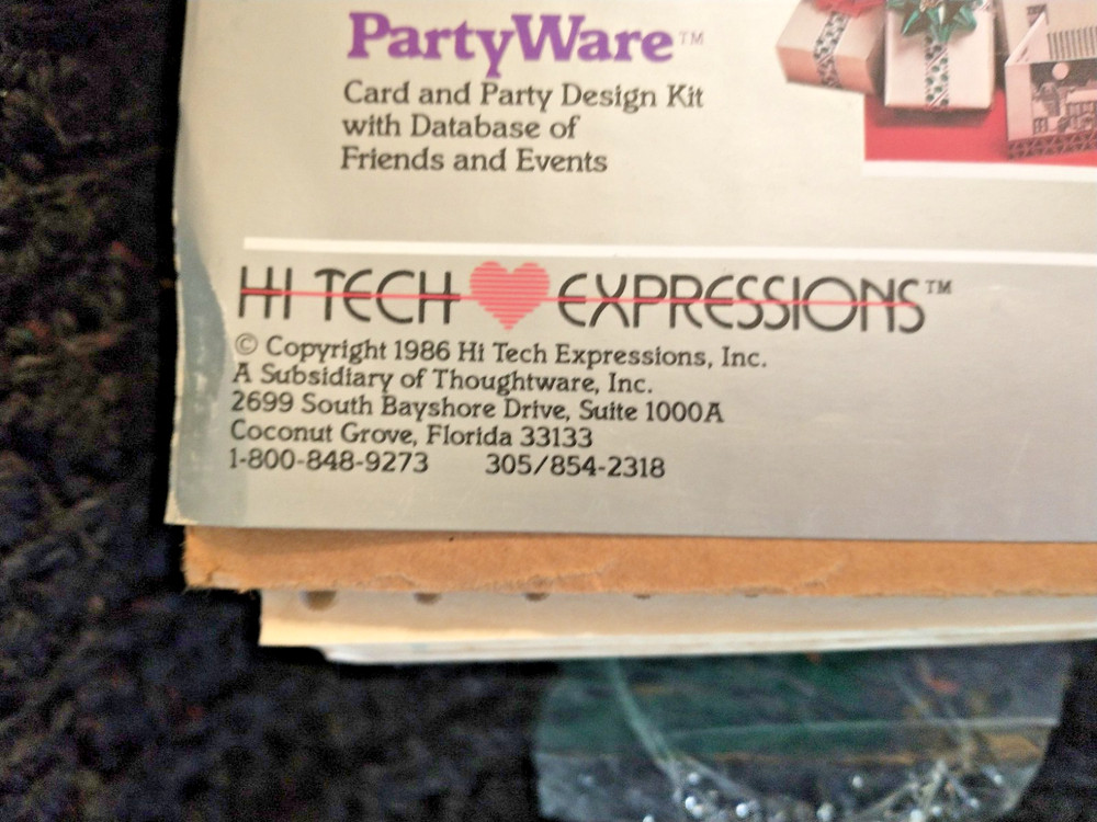 Hi Tech Expressions Continuous Printer Paper Lot Dot Matrix Greeting Paper