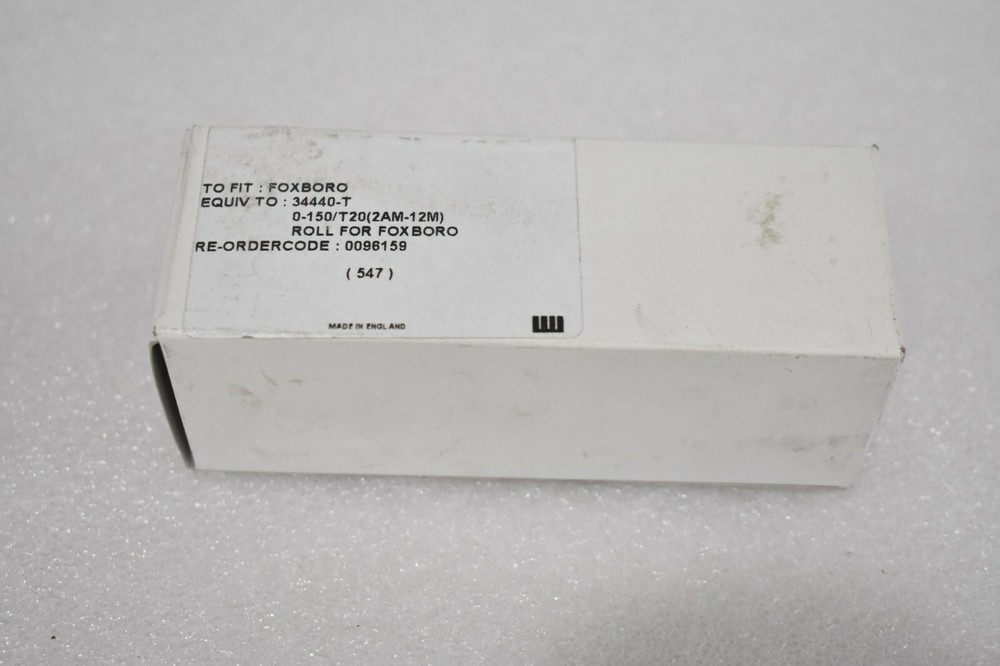 PLOTTER CHART 0096159 ROLL FOR FOXBORO, EQUIVALENT TO 34440-T 0-150/T20(2AM-12M)