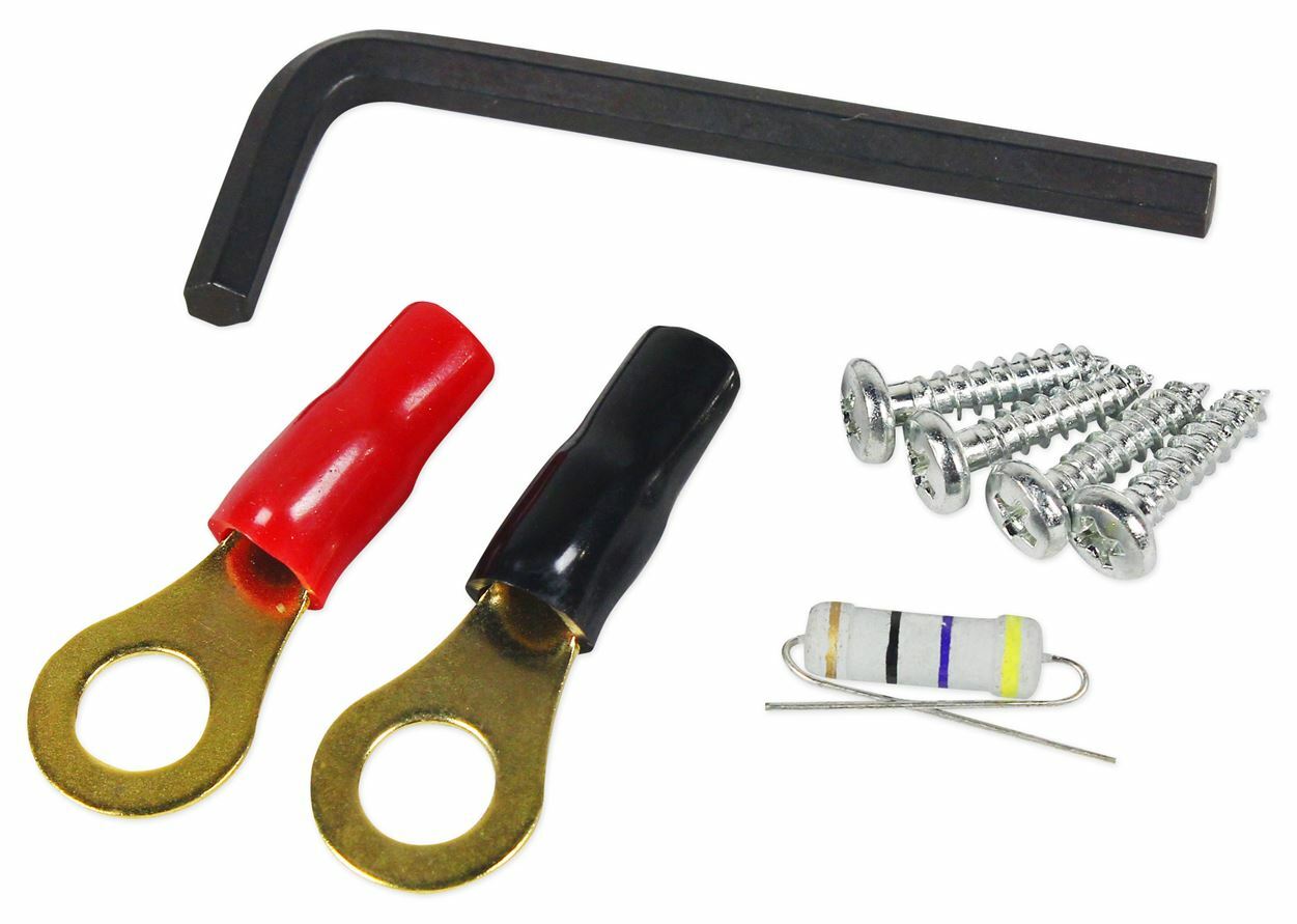 Rockville RXC4D 4 Farad Digital Car Capacitor Blue LED Voltage Display Power Cap