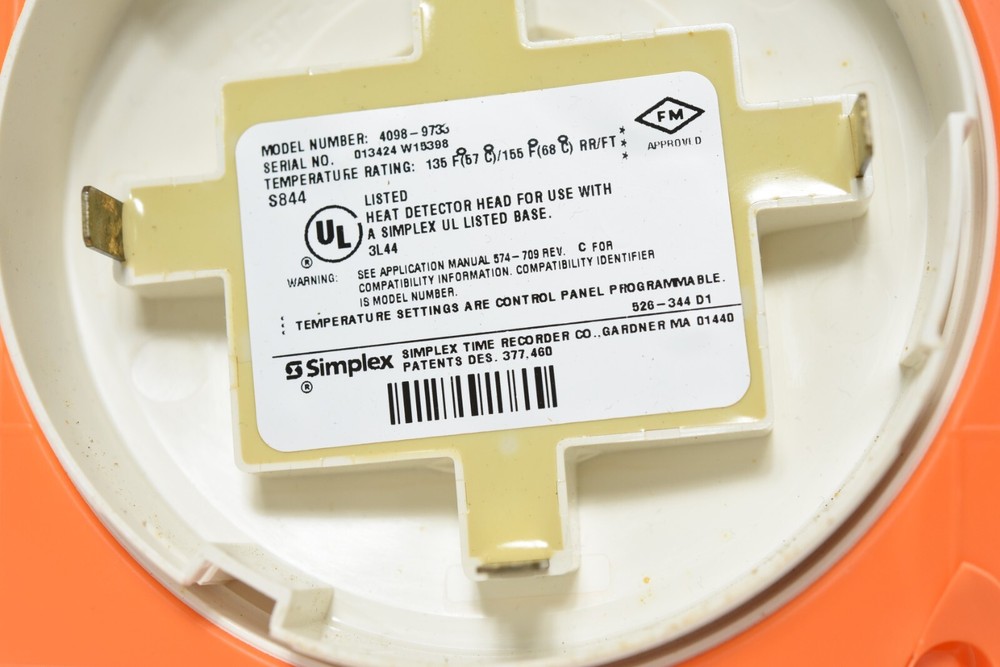 Simplex 4098-9733 Heat Detector