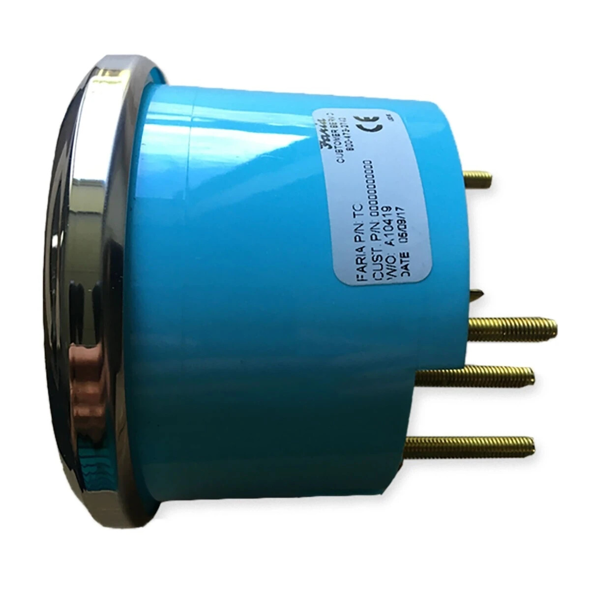 Faria KTF024 Kronos Inboard & I/O 6 Instrument Gauge Set Boat Marine