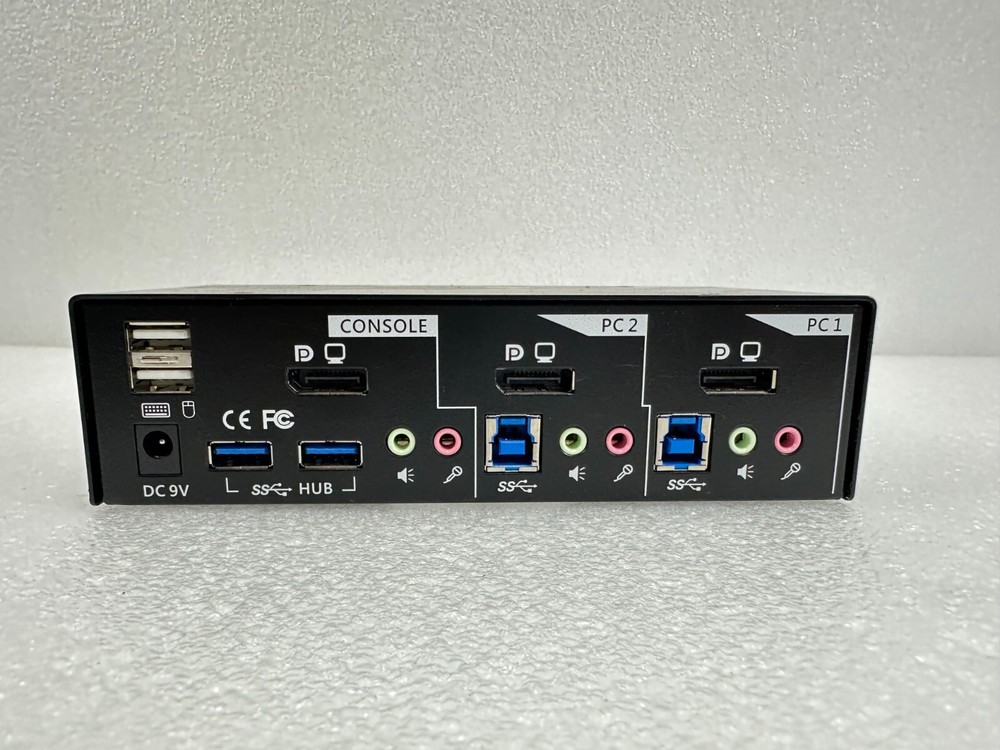 StarTech.com SV231DPU3A StarTech KVM 2-Port DisplayPort Switch FREE SHIPPING 🚚