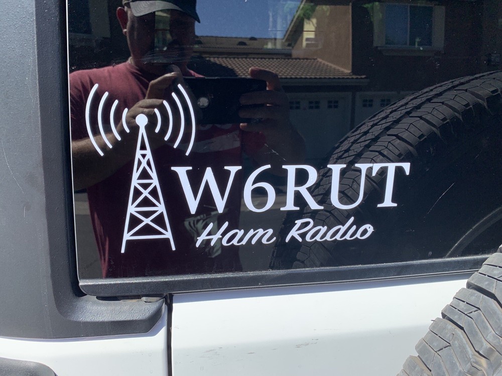 Ham Radio custom decal