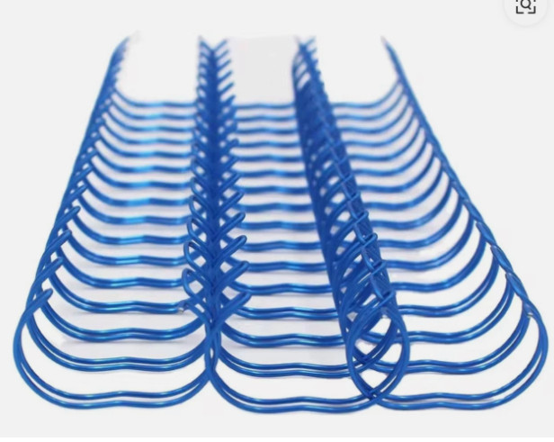 Wire Binding 5/8” Blue – 50pcs – 2:1 Pitch Bookbinding Wire