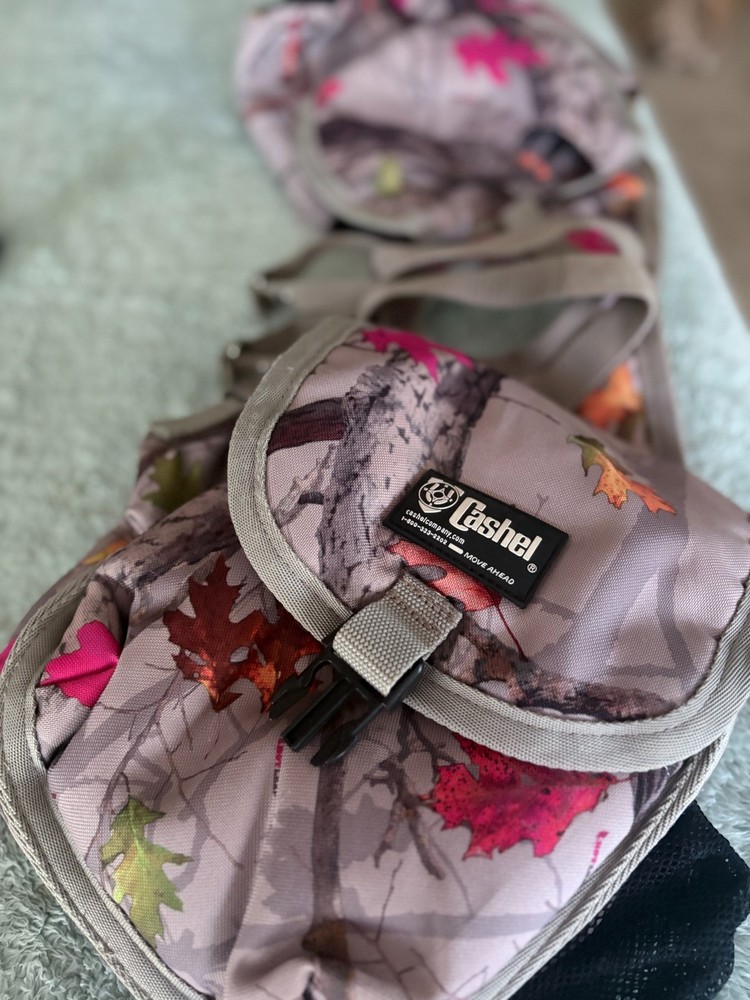 Camo Western Saddle Bag