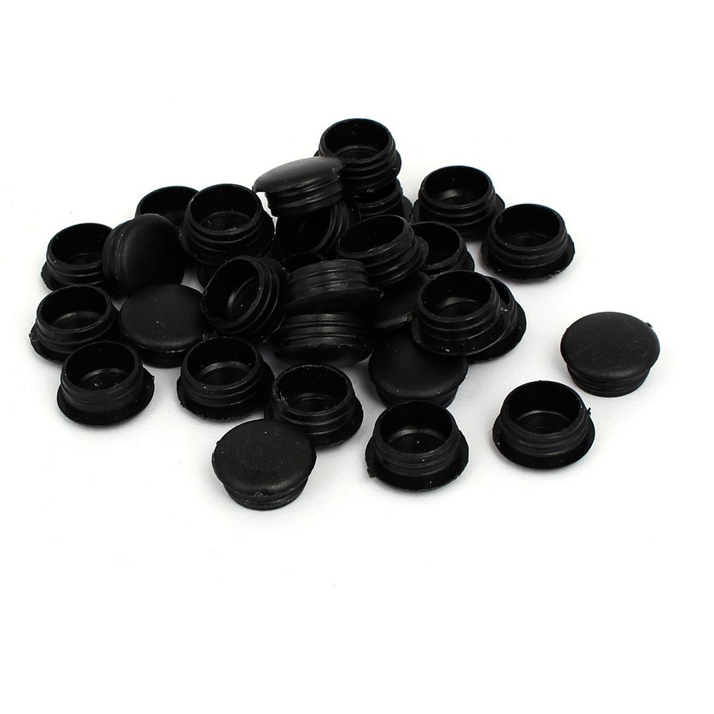 15mm slide plastic thread design screw cap covers hole covers 30pcs