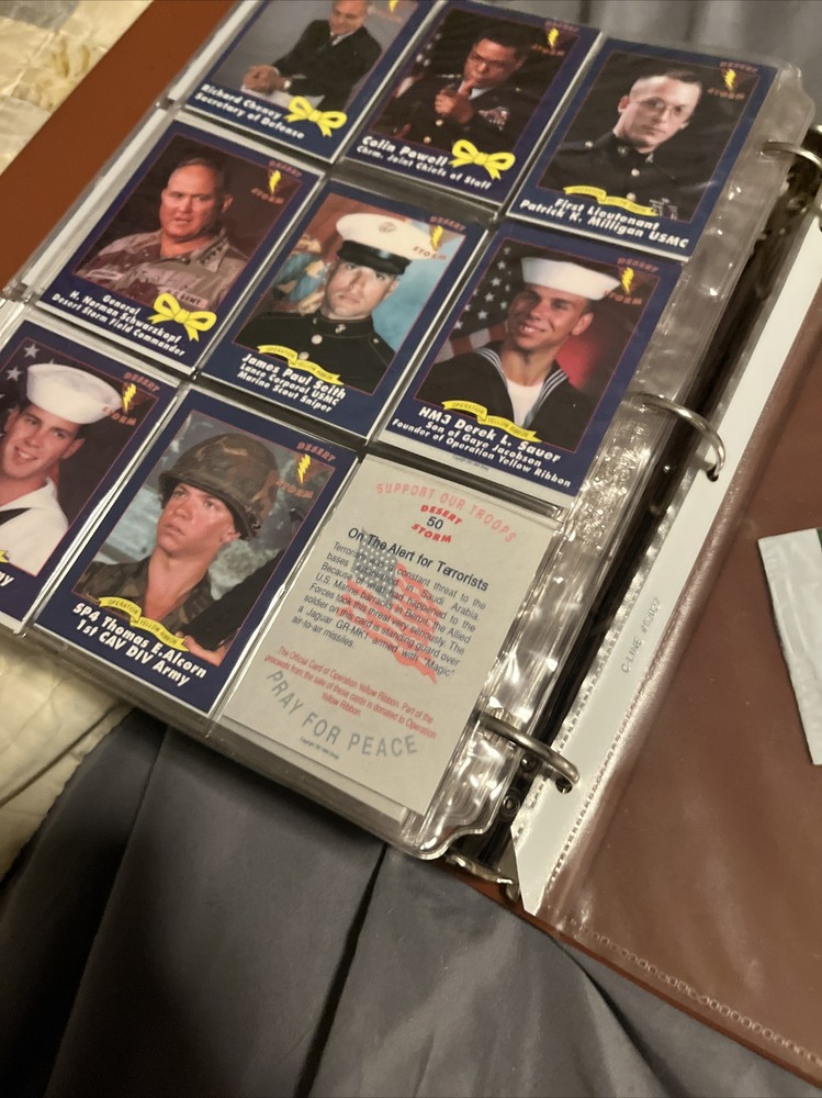 Desert Storm Card Collection