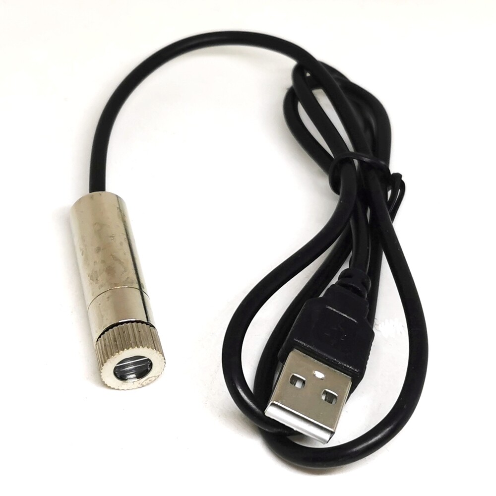 USB adapter 450nm 80mw Focusable Blue Dot/Line/Cross Laser Module Alignment Tool