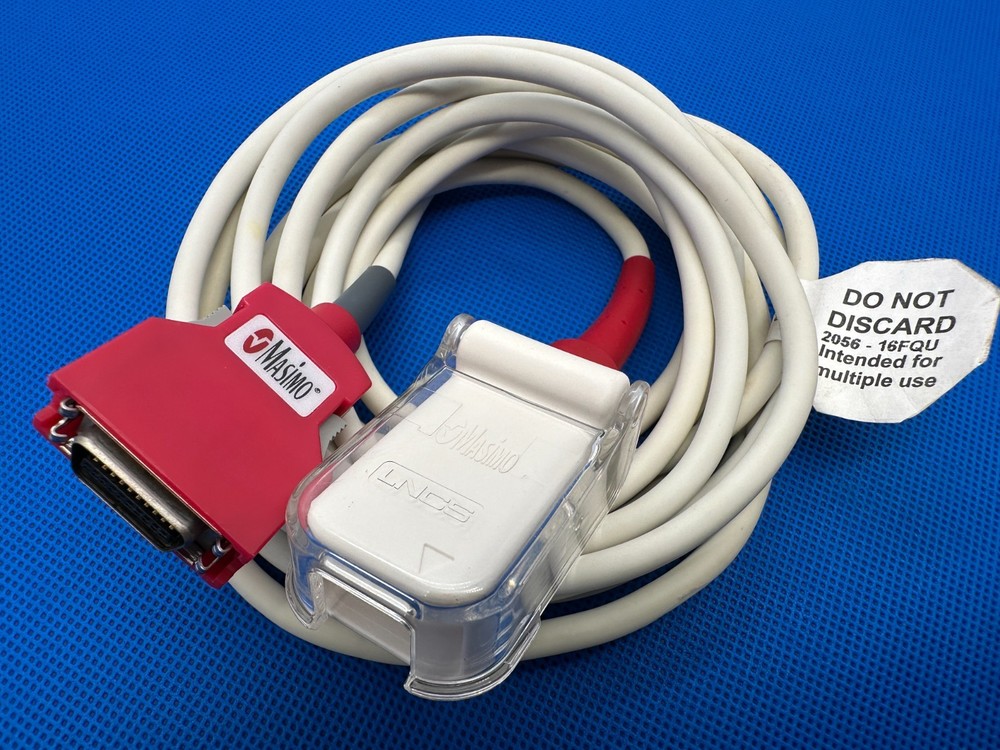 Genuine MASIMO 2056 RED LNC-10 LNCS Patient Cable  10ft 3m