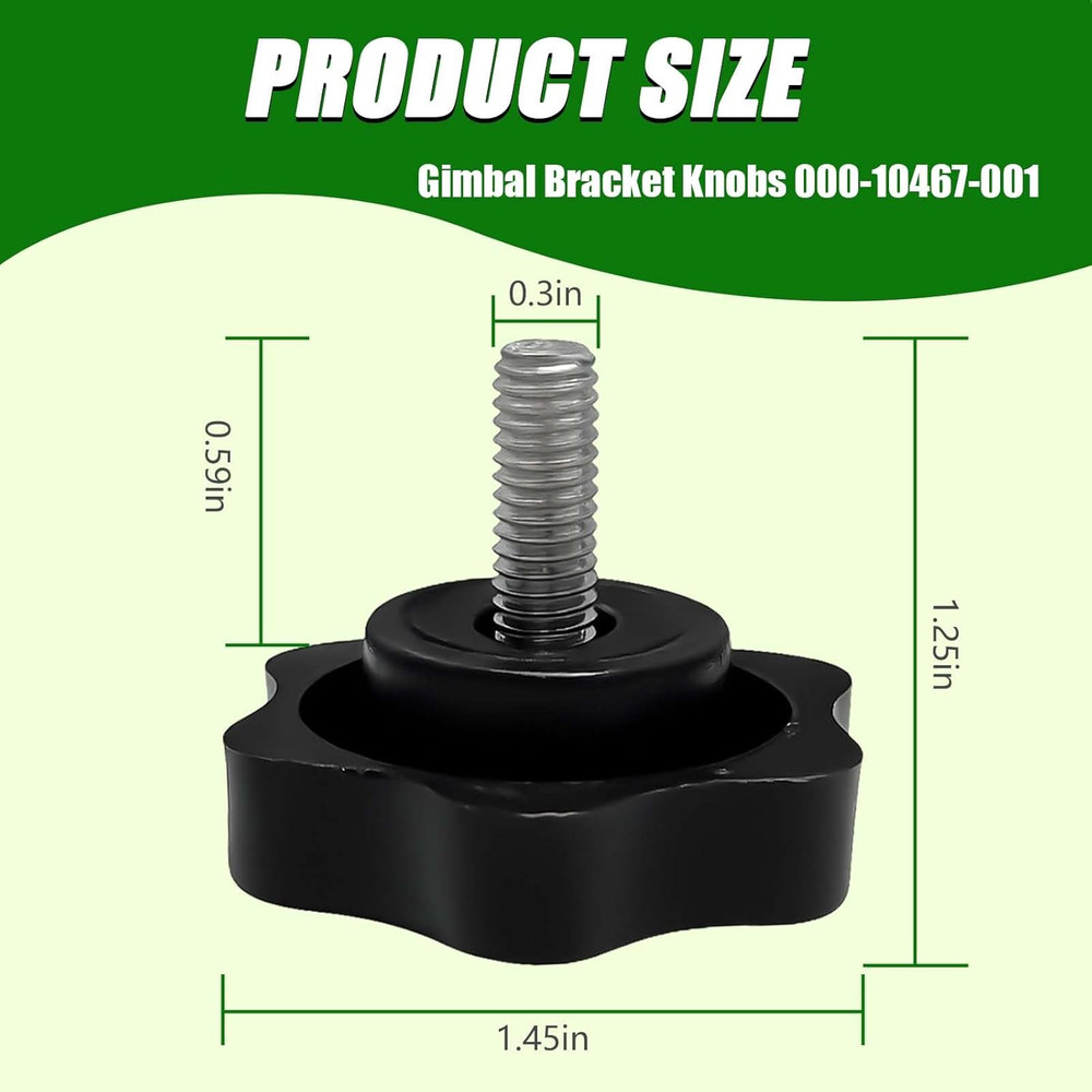 000-10467-001 Gimbal Bracket Knobs Compatible with Lowrance