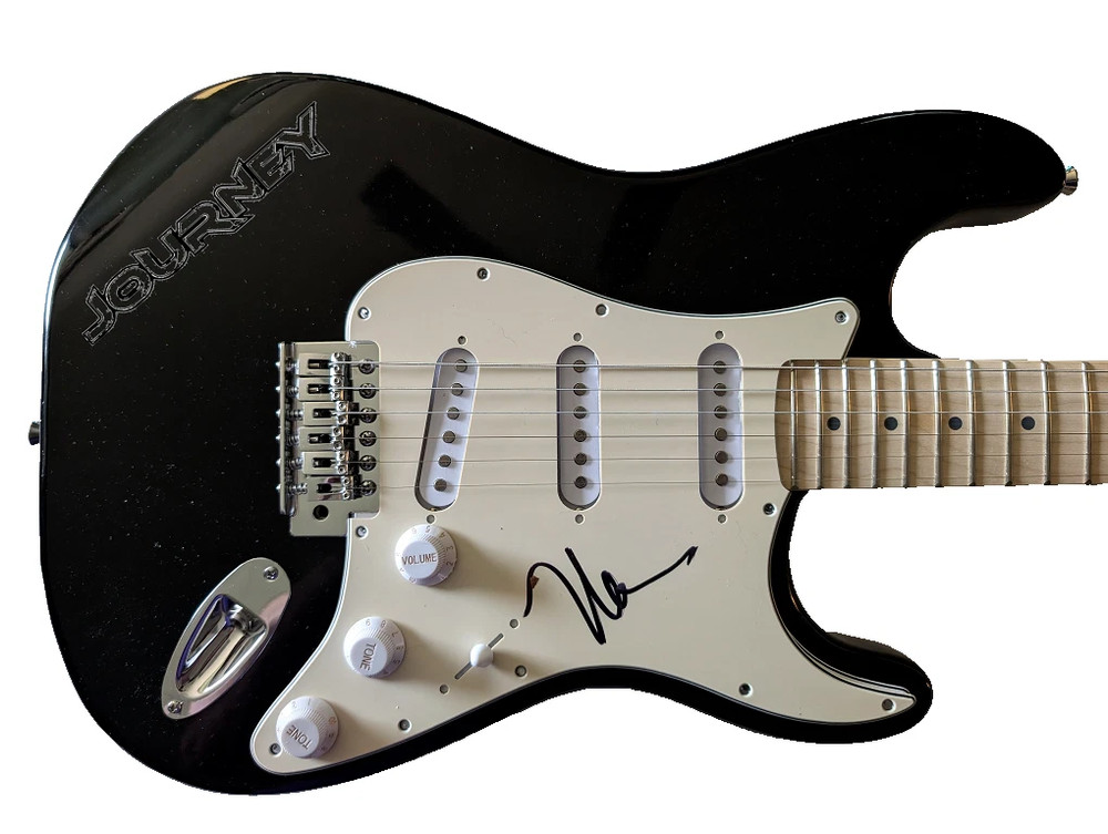 JOURNEY Neil Schon Signed Guitar Don't Stop Believing JSA COA