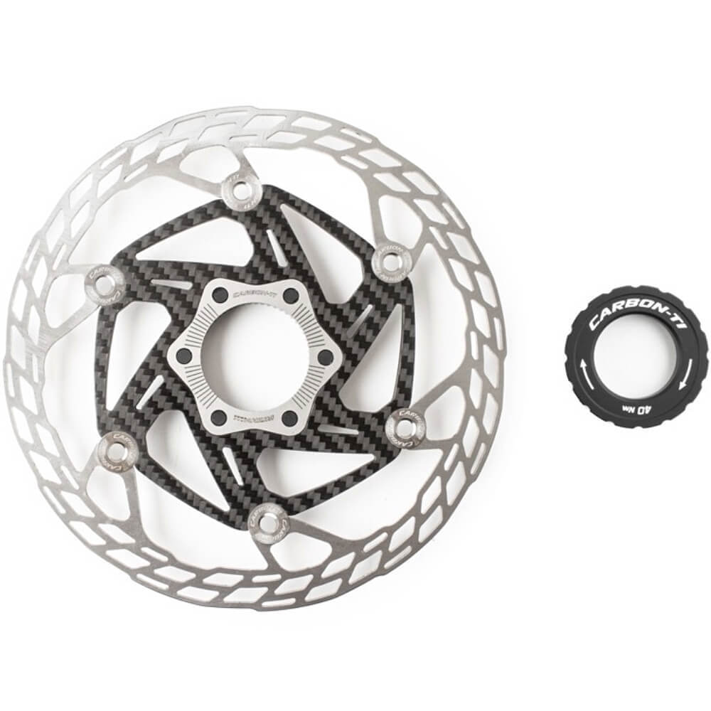Carbon-Ti X-Rotor Center Lock SteelCarbon 3 Disc Brake Rotor