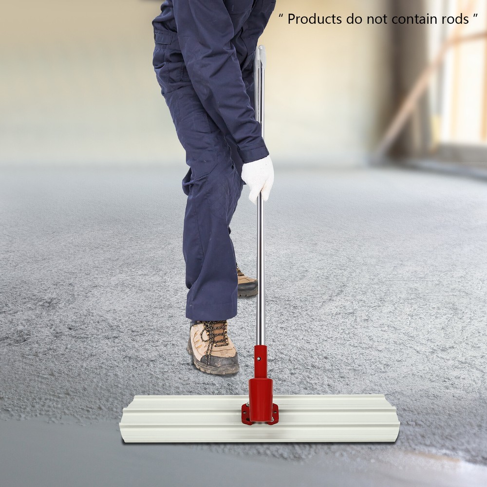 Manual Rectangular Concrete Trowel Round Ends Concrete Finishing Tool Trowel