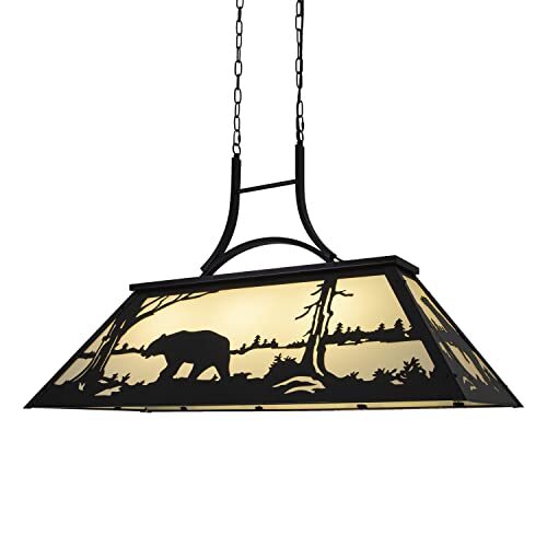 Vintage Pool Table Light 3 Lights Rustic Billiards Light Fixtures with