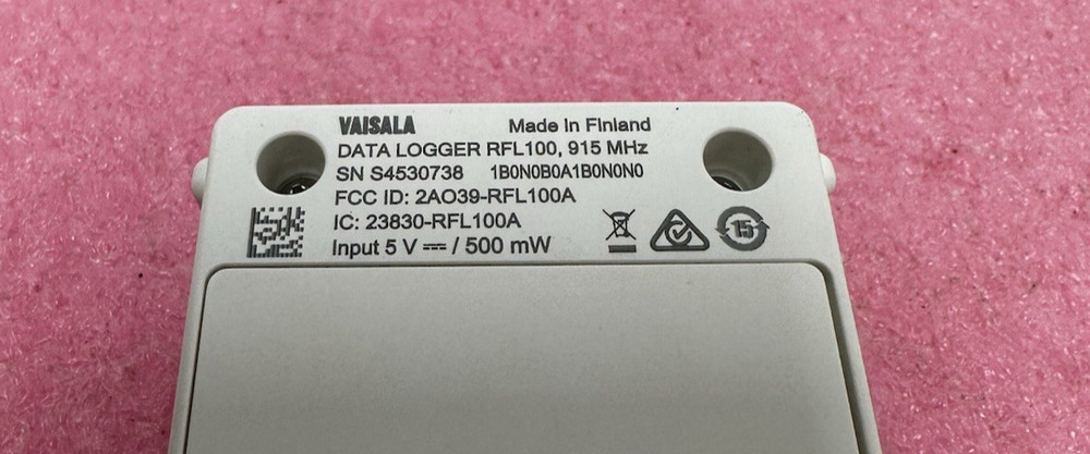 Vaisala RFL100 Data Logger - Wireless Temperature & Humidity Data Logger
