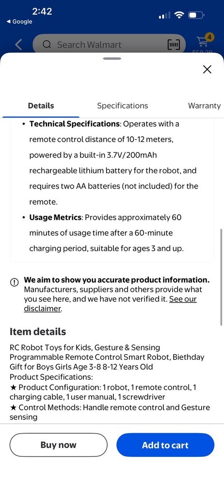 RC Robot Toy for Kids Gesture Sensing Programmable Remote Control Robot Green