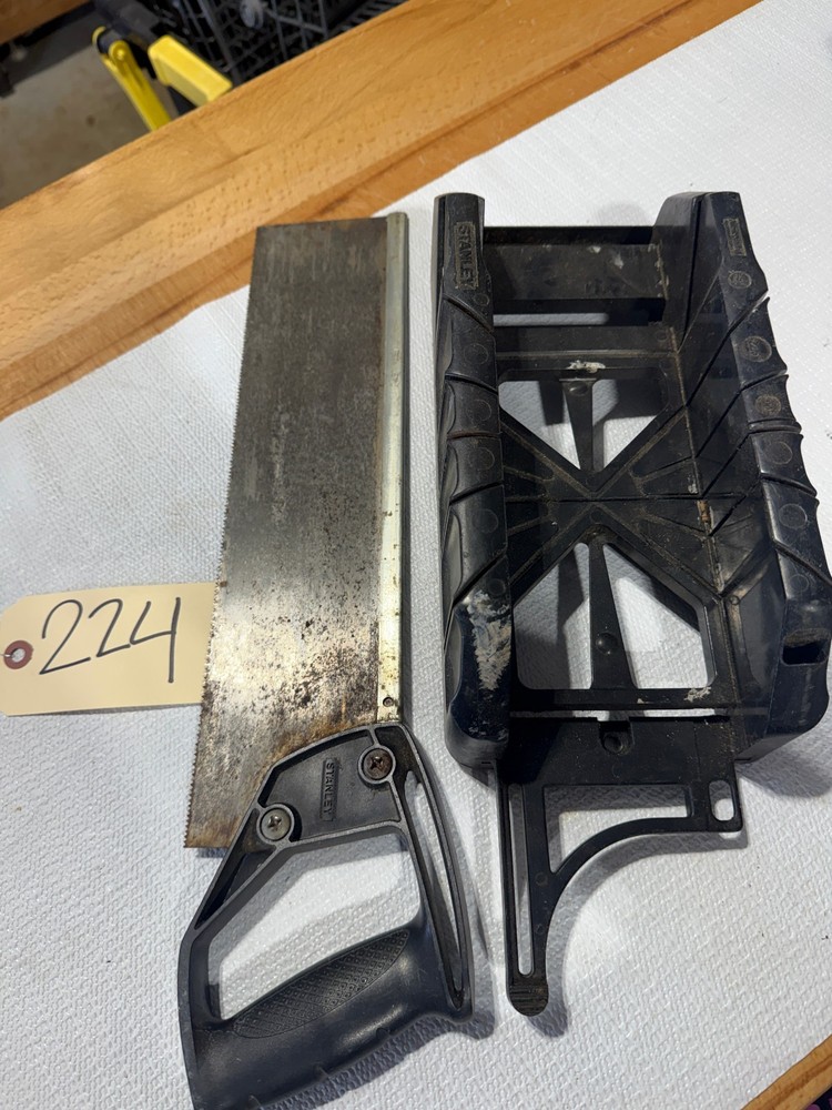 Stanley Miter Box & Saw Combo (#224)