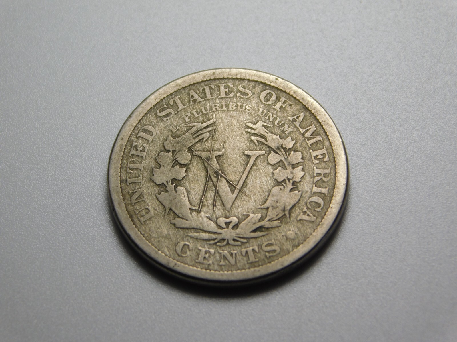 US COIN 1890 LIBERTY HEAD V NICKEL