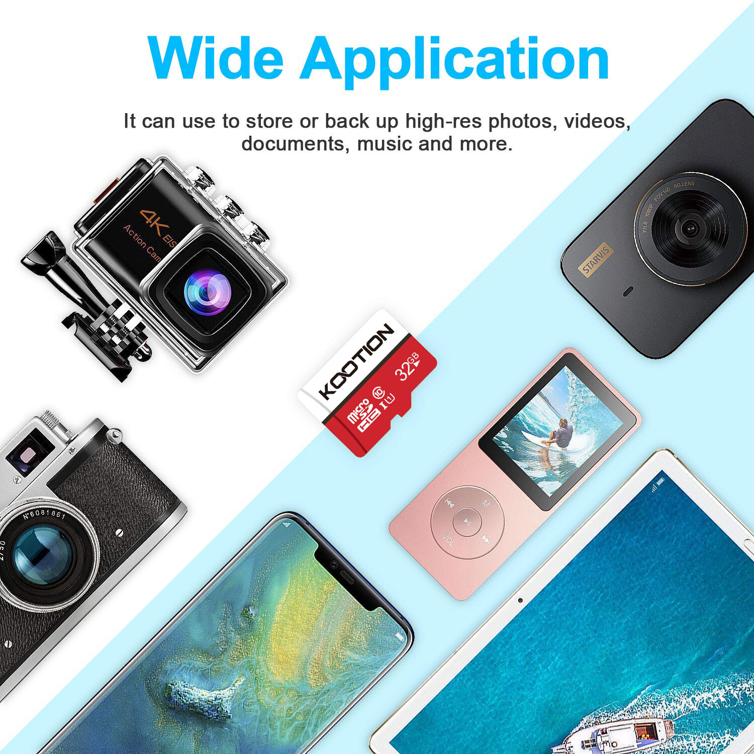 LOT 32GB Micro SD Card Memory Card SDHC Class10 TF Card For Camera