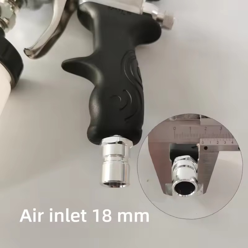 Spray Gun HVLP Low Pressure Airless 1.0 /0.8 Nozzle Available For GRACO APOLLO