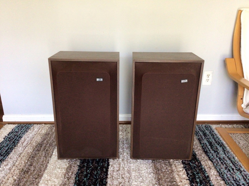 Vintage MA Micro Acoustics Speakers