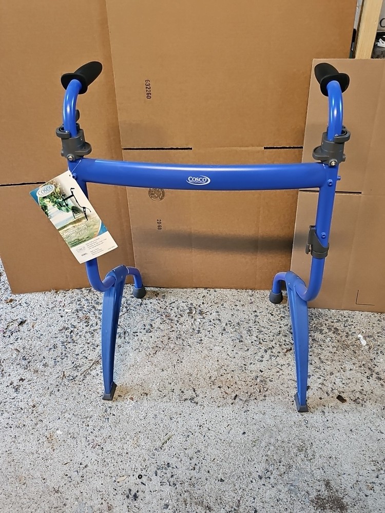 Cosco Ability Care Essentials Space Saver Lightweight Folding Mobility Walker