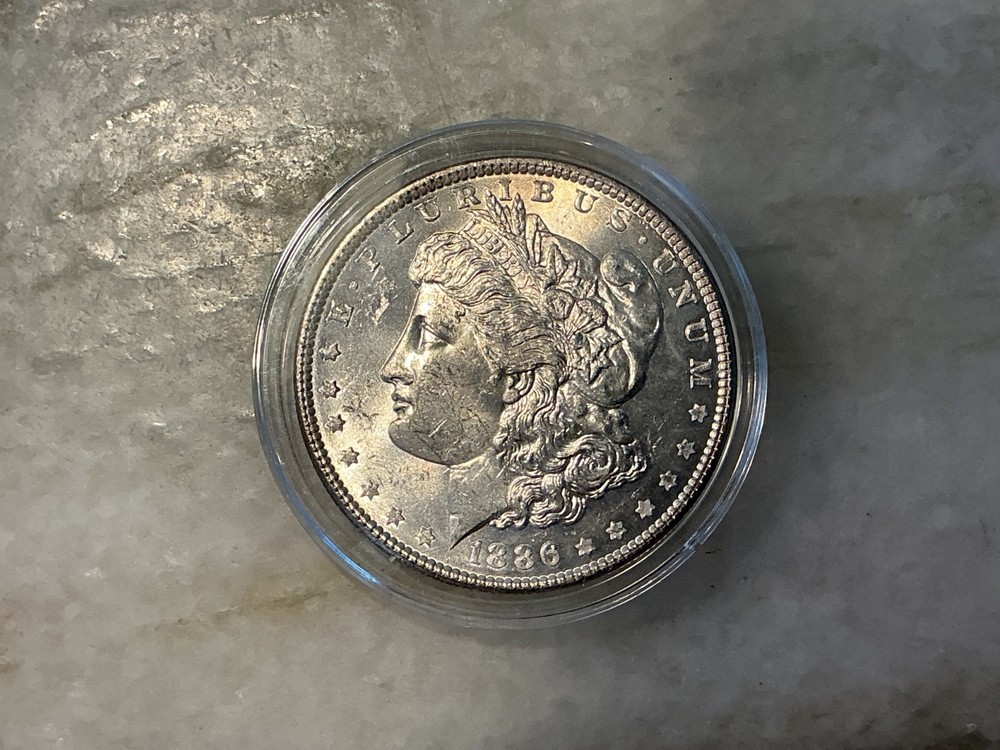 1886 Silver Morgan Dollar