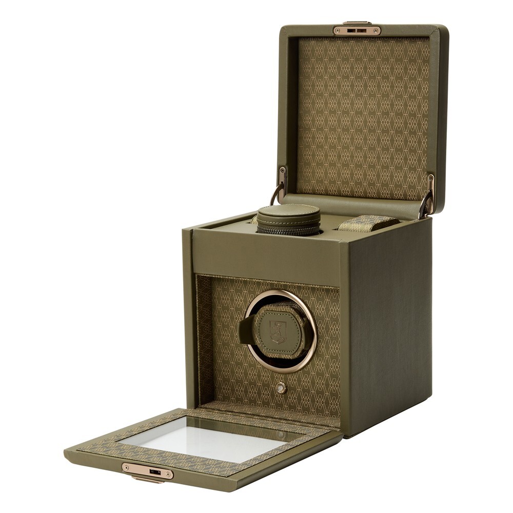 Earth Single Watch Winder - Olive