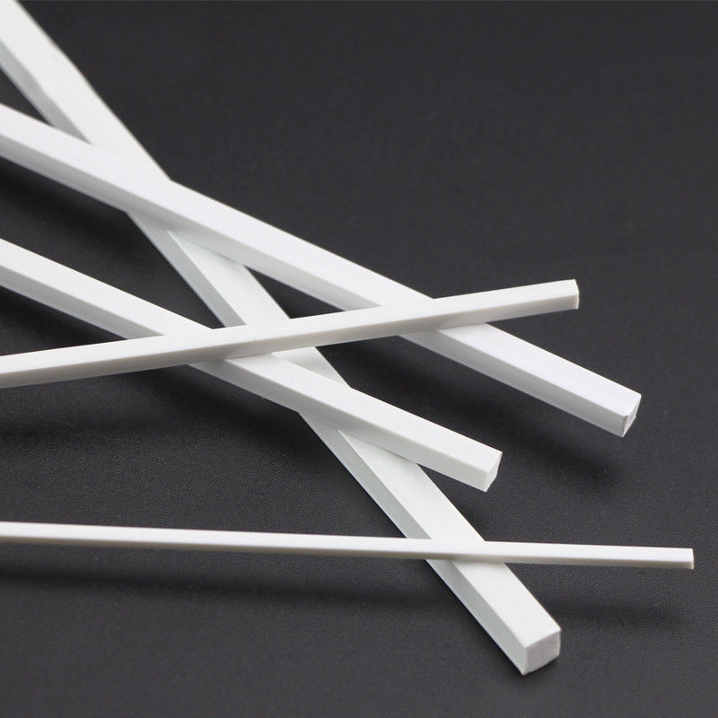 10pcs 250mm ABS Plastic Rod Square Solid Bar DIY Model Craft Multi Sizes