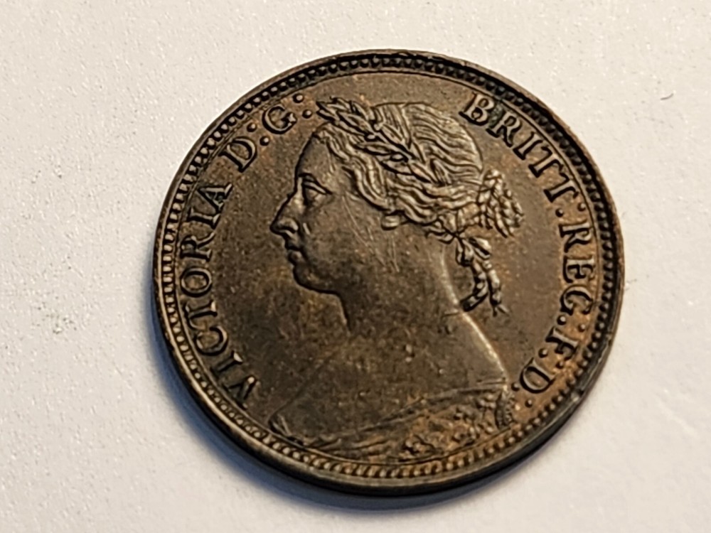 1885 Great Britain Farthing 1160