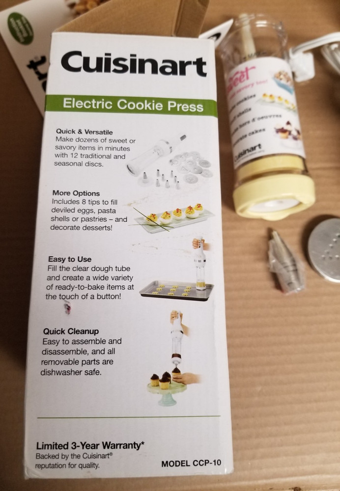 Cuisinart CCP-10 Electric Cookie Press