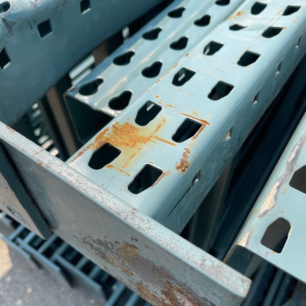 INTERACK Pallet Rack Upright Teardrop Style (Round & Angular) 192”H x 42”D (Pre-