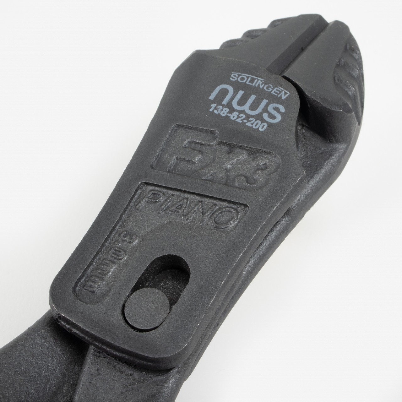 NWS 8" Heavy Duty Lever Side Cutter FantasticoPlus - TitanFinish - Plastic Grip