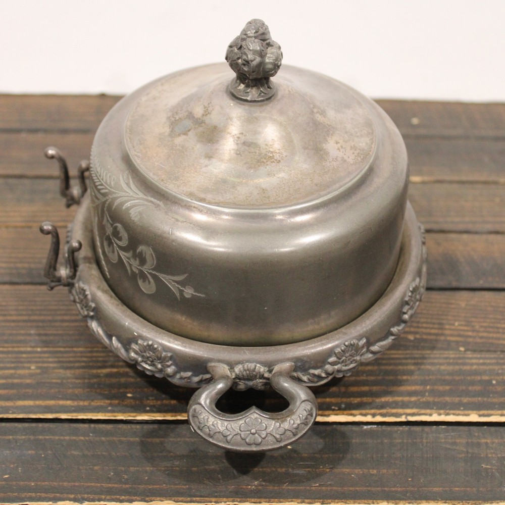 Barbour Bros. Co. Quadruple Plate Domed Dish #2408