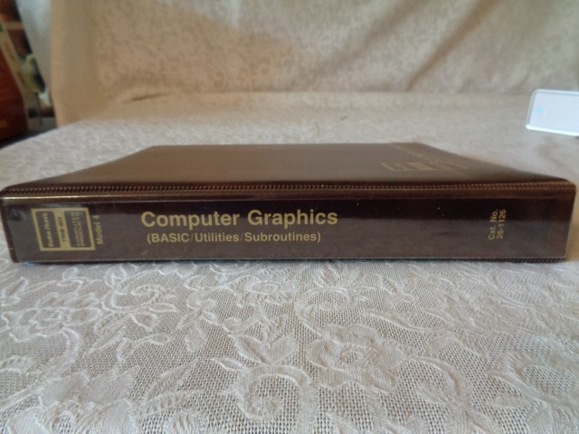 TRS - 80 Model 4 Computer Graphics w/Diskette Catalog No. 26-1126