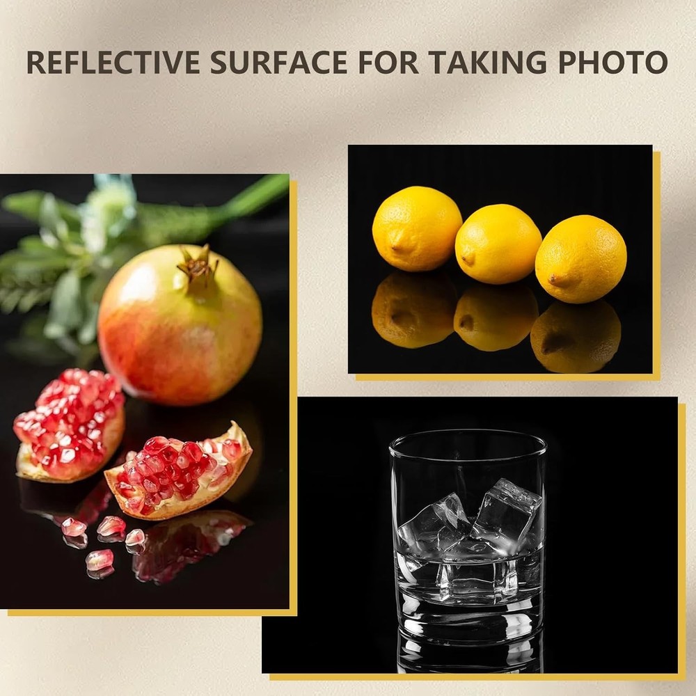 Versatile 5x7 Black Plexiglass Sheets - 12 Pack for Easy DIY Projects & Displays