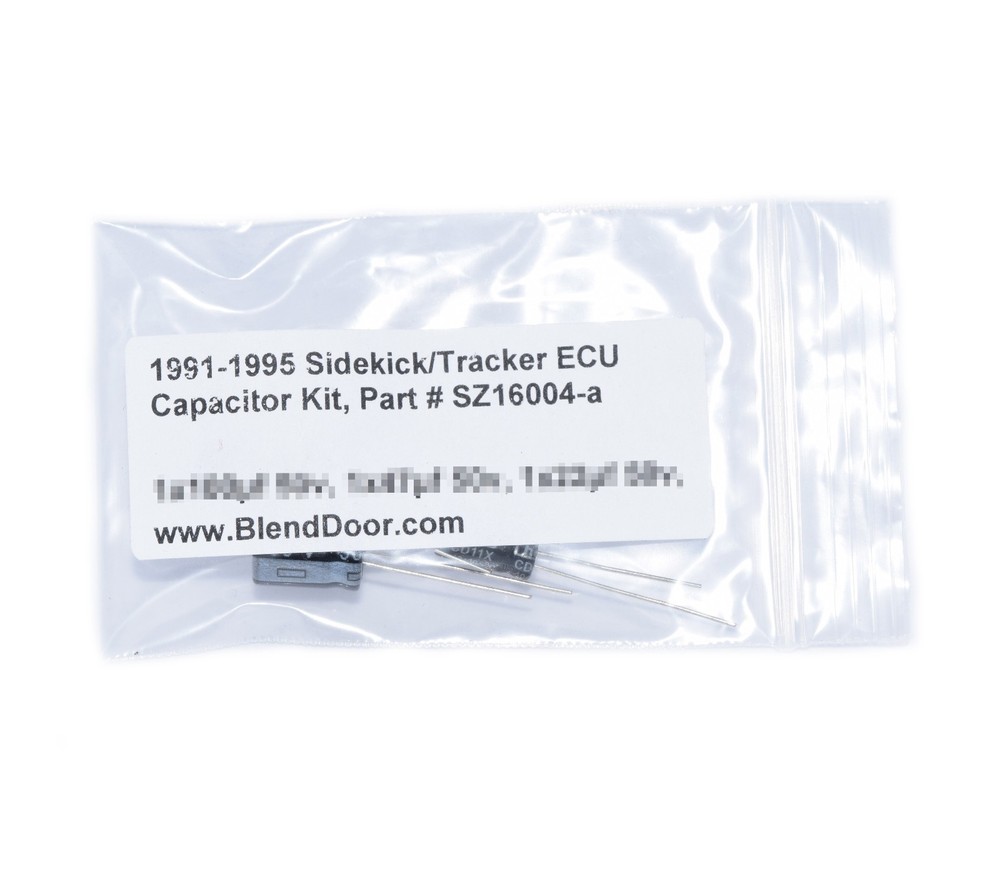 1991-1995 Geo Tracker / Suzuki Sidekick Vitara 8v ECU/ECM/Computer Capacitor Kit