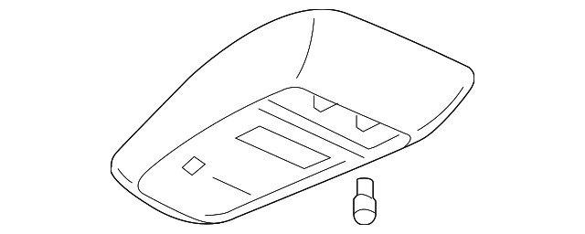 Genuine GM Overhead Console 10385872