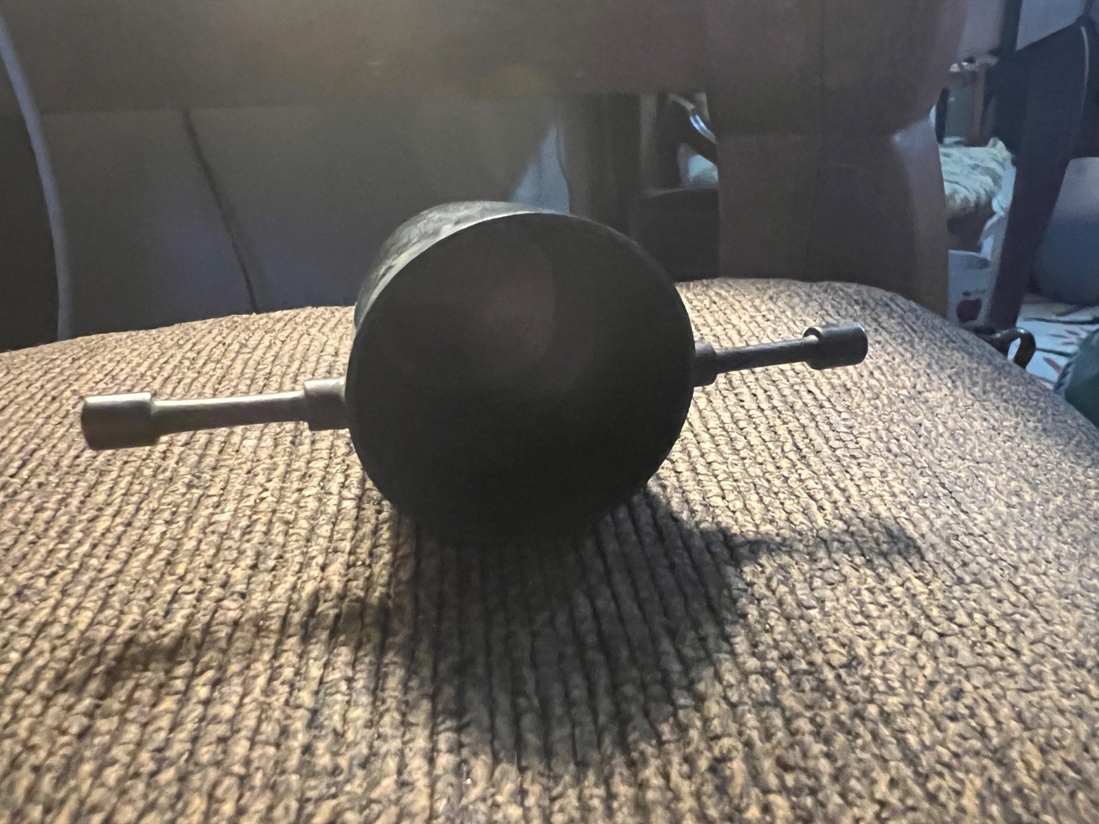 Vintage Silver Plate Jigger Bottoms Up Rollover Tipping Silverplated - 2 oz